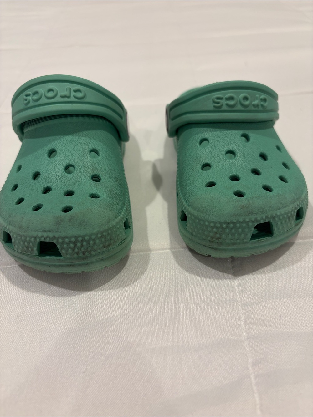 CROCS Kids Classic Clog in Mint Green